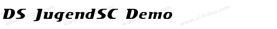 DS JugendSC Demo字体转换